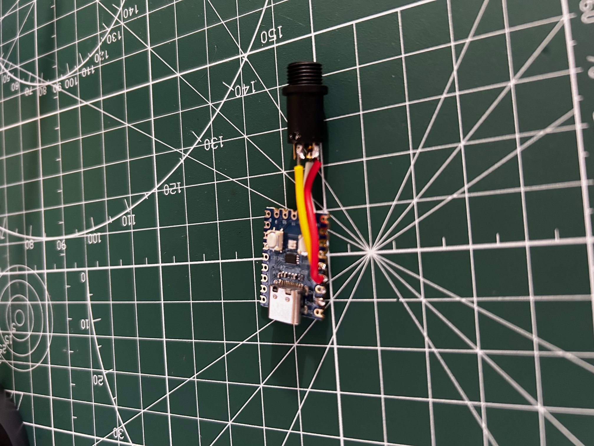 the bare wiring, not too complicated